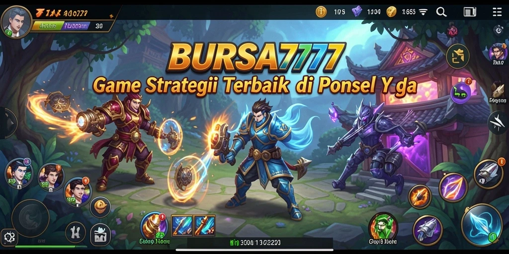 Tampilan strategi pertarungan dalam BURSA777 yang mendebarkan.