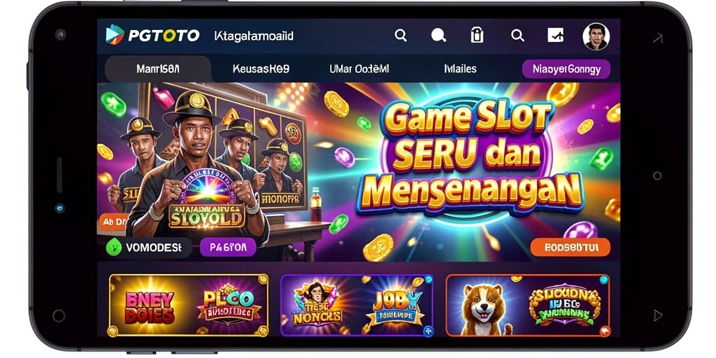 Gameplay seru PGTOTO dengan banyak pilihan tema Slot.