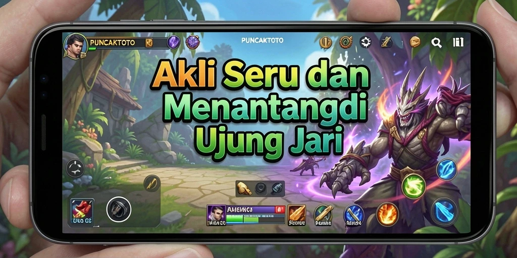 Tampilan gameplay PUNCAKTOTO yang mendebarkan dan penuh aksi.