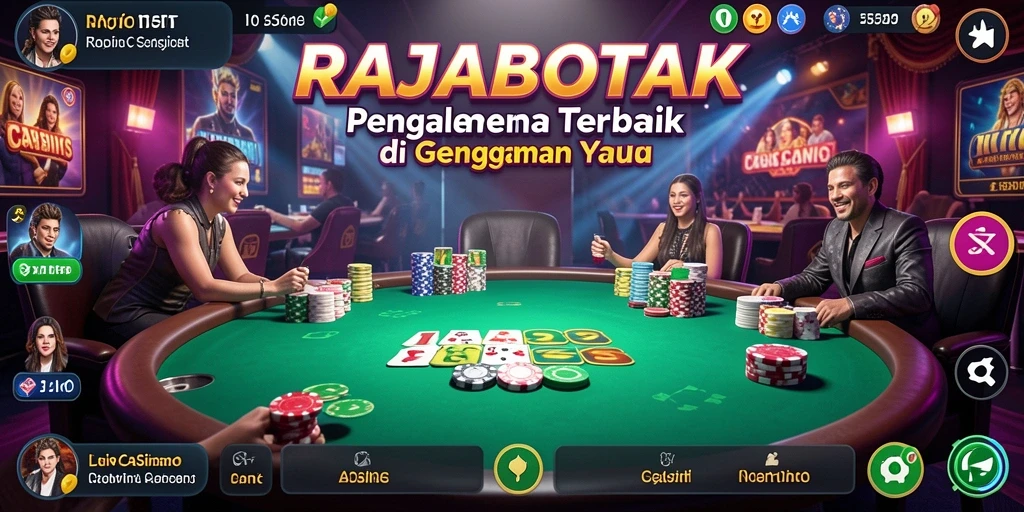 Tangkapan layar gameplay Live Casino RAJABOTAK yang mendebarkan.